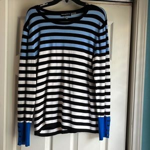 Karl Lagerfeld long sleeve striped sweater